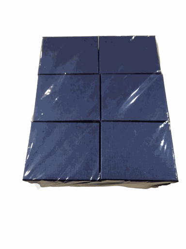 [010957] Cajita Joyería Azul 10X12X3cm 12Uds/Paq  20pq/caja