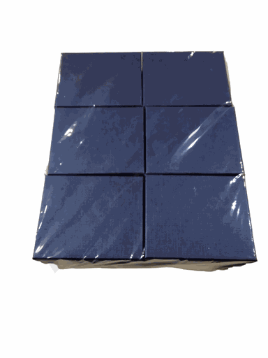 [010957] Guarda Joias Azul 10X12X3cm 12 unidades/pacote