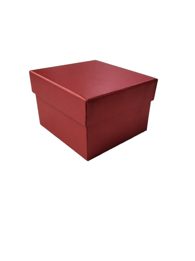 [010972] Red Jewelry Box 8.5X9X5.5cm 12 units/Pack