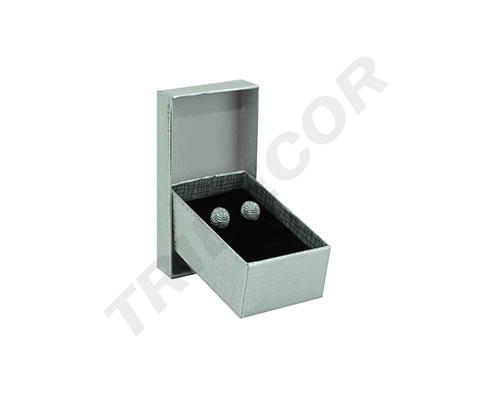 [010946] Silver Jewelry Box 5.5X8X2.8cm 24 units/Pack