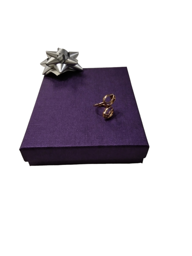 [010959] Boîte à Bijoux Violette 10X12X3cm 12 unités/Paquet