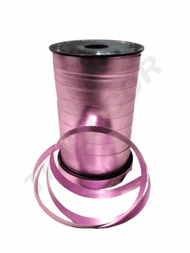 [8031653108791] Geschenkband in Metallic-Rosa, 10 mm x 100 m, 6811 Col15