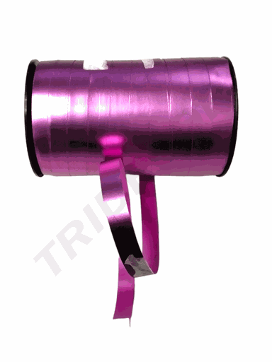 [8031653052711] Metallisches Geschenkband in Fuchsia, 10 mm x 100 m, 6811 Col13