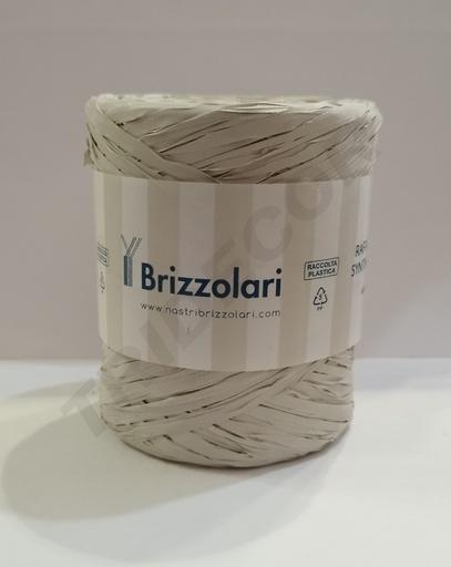 [8031653597380] Off White Raffia Ribbon Roll 5mmx200m 6802 Col04