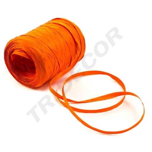 [8031653208347] Rola Panglică Rafie Portocalie 5mmx200m 6802 Col12