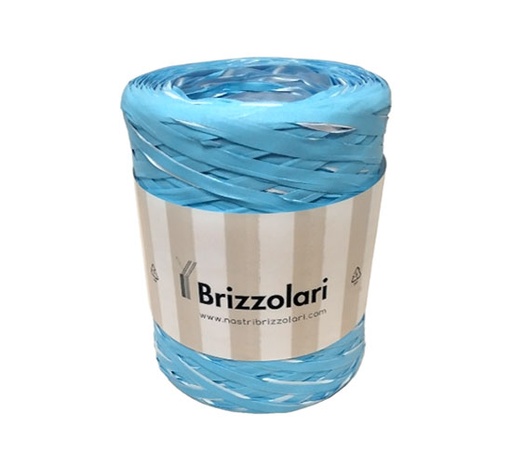 [8031653317551] Raffia Ribbon Roll Blue Tones 5mmx200m 68170 Col06