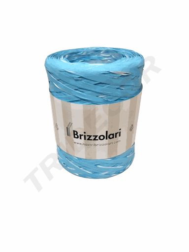 [8031653317551] Rollo Cinta De Rafia Tonos Azules 5Mmx200M Bicolor
