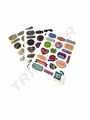 [8431311050019] Etiquetas De Felicitación Flojim 60 Unidades/Paq