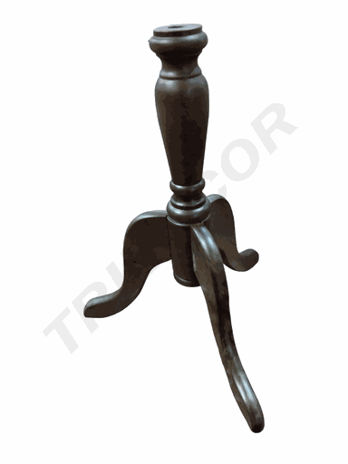 [041130] Dark Wood Mannequin Leg Tripod 10 Units/box