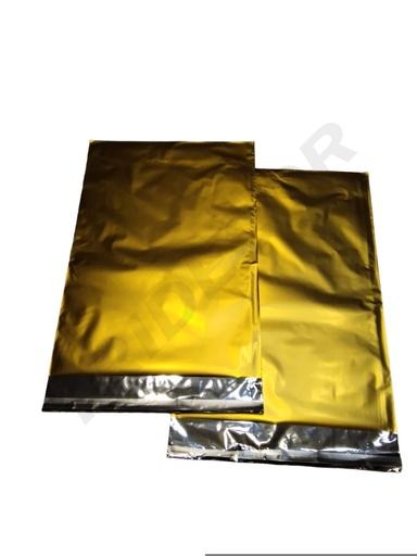 [0101060] 金色哑光袋Sobres Metalizados Dorado Con Adhesivo 25X40+6cm 100Unds/Paq