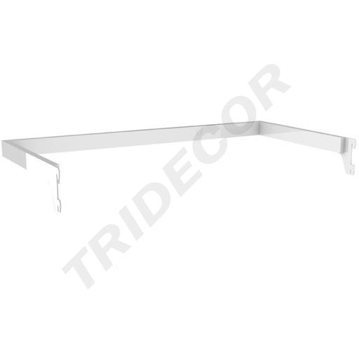 [006545] Barra Forma U Blanco Para Cremallera 59.5X30 Cm