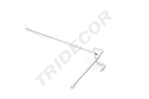 [001021] Long Foot Hooks for Mesh 25cm 6mm, 200 units/box