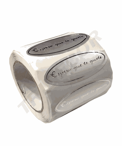 [0141039] Silver Color Sticker, I Hope You Like It