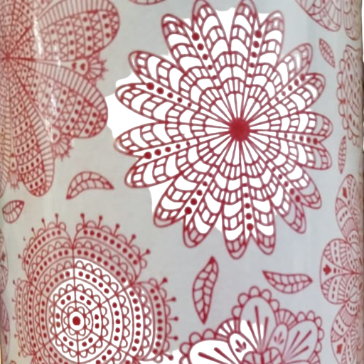 [014176MR] Zeichnung von Geschenkpapier in verschiedenen Rottönen