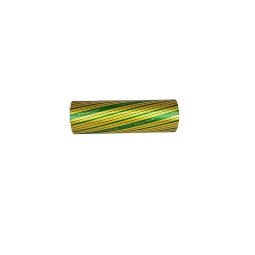 [014177] Wünscht Ihnen, dass Ihnen das grün-goldene Geschenkpapier 31cm gefällt