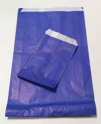 [010052] Sobres de Papel Color Azul 15+0x22cm 100uds/pq