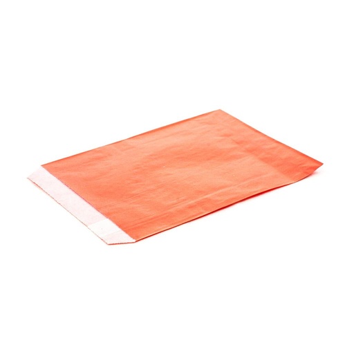 [010414] Orangefarbener Zellulosepapierumschlag 21,5X36cm 100 Stück/Packung