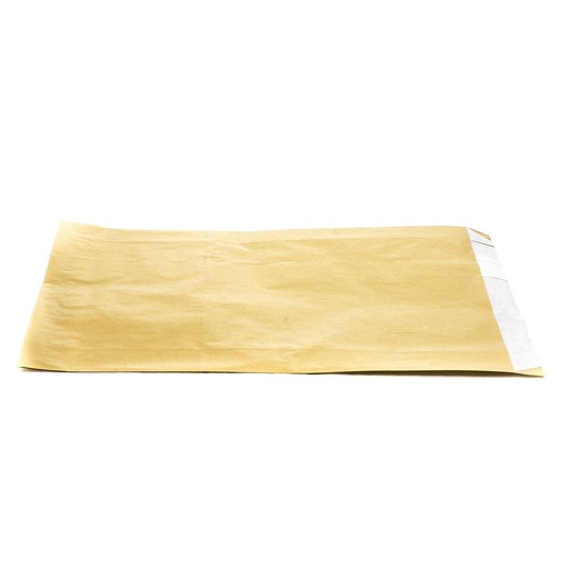 [010405] Goldener Zellulosepapierumschlag 18+3,5X29cm 100 Einheiten