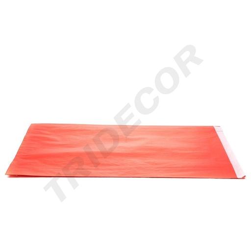 [010421] Red Cellulose Paper Envelope 30+7.5X49.5cm 50 units