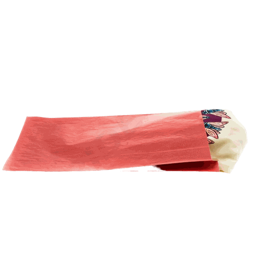 [010260] Sobre de Papel Kraft Color Rojo 21+6.5X36cm 50undes