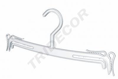 [005020] Flexible Plastic Hanger for Lingerie 31cm 10 units