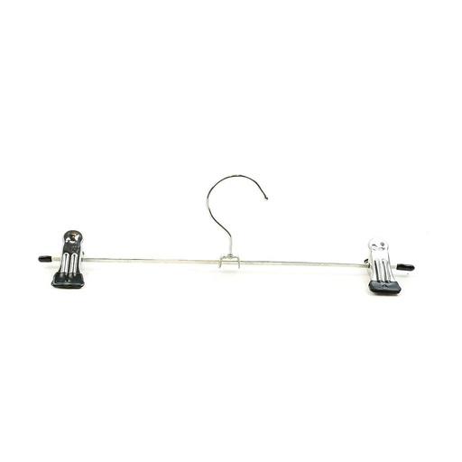 [005016] Children's Metal Hanger with Clips 10 units