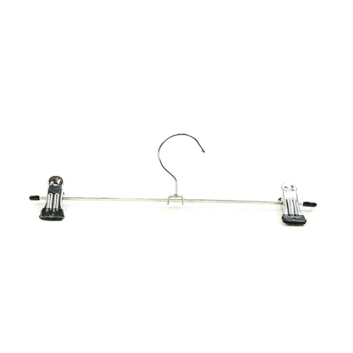 [005016] Perchas metálicas con Pinzas 28 cm 10 unidades