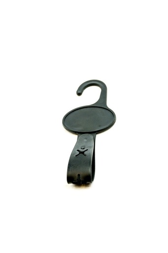 [005125] Plastic Hanger with Automatic Black Color