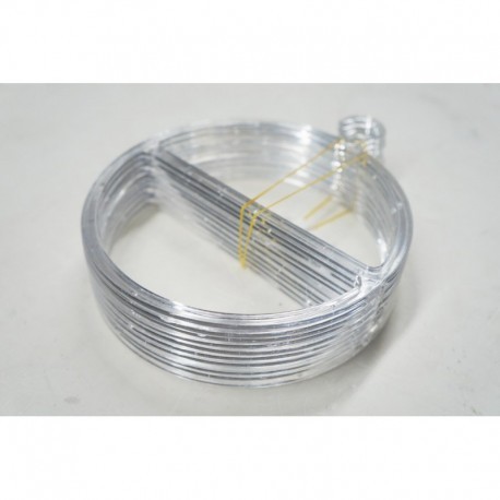 [005021] Transparent Ring Shape Hanger for Scarves 10 units