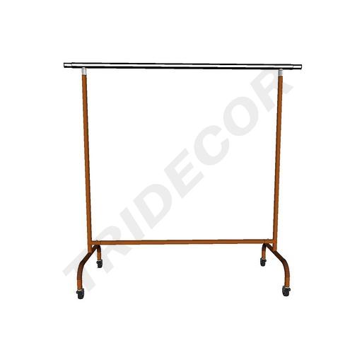 [038931] Appendiabiti in acciaio con bracci estensibili colore bronzo
