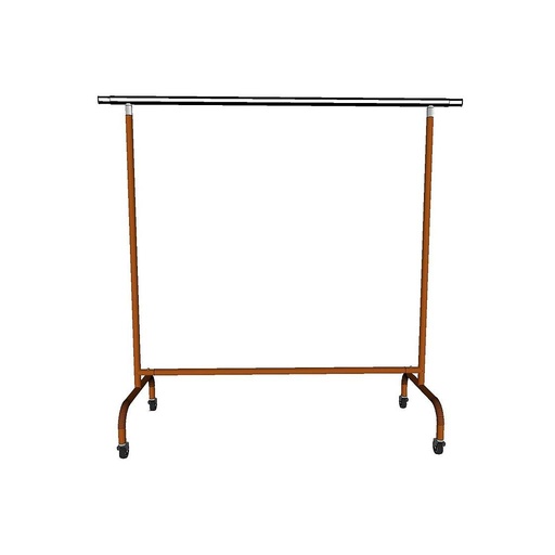 [038931] Steel Coat Rack with Extendable Arms Bronze Color