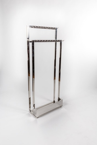 [038244] Steel Belt Rack One Side Two Heights