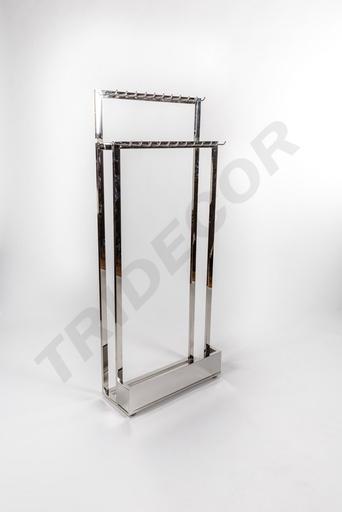 [038244] Steel Belt Rack One Side Two Heights