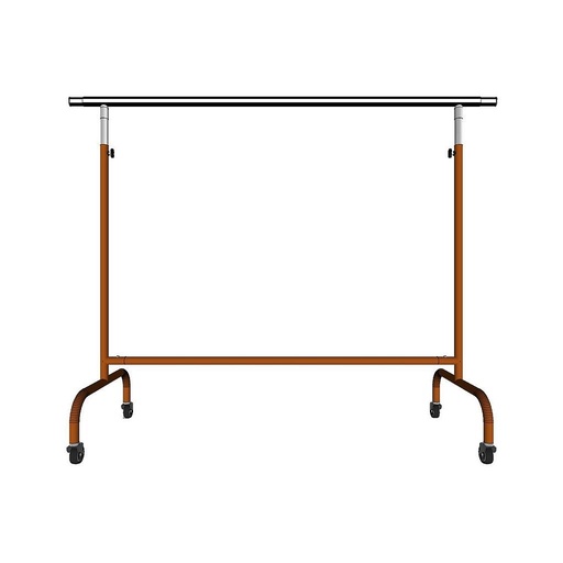 [038910] Adjustable Steel Coat Rack with Extendable Arms, Bronze Color, 150X130X56cm