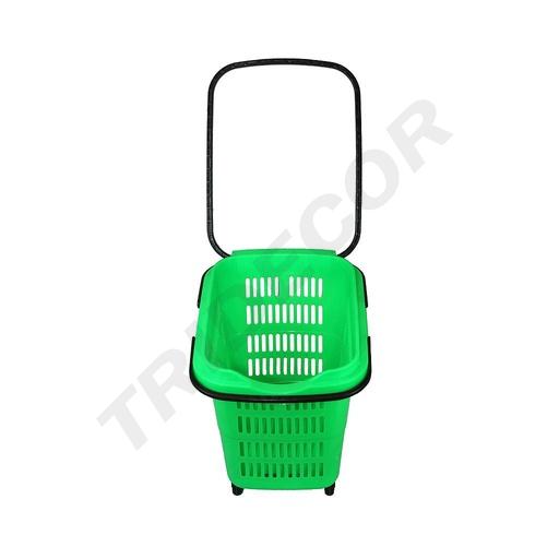 [014927] Coș de cumpărături 50 L culoare verde