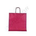 [010002] Bolsas con Asa Rizada Color Fucsia 29x10x22 Cm 25 unidades