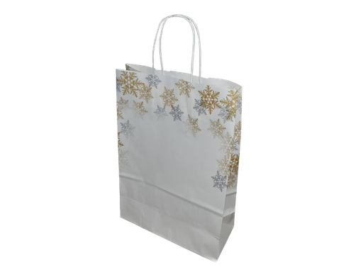 [010930] Bolsas De Papel De Celulosa 32X41+12Cm Copos 25 Unidades