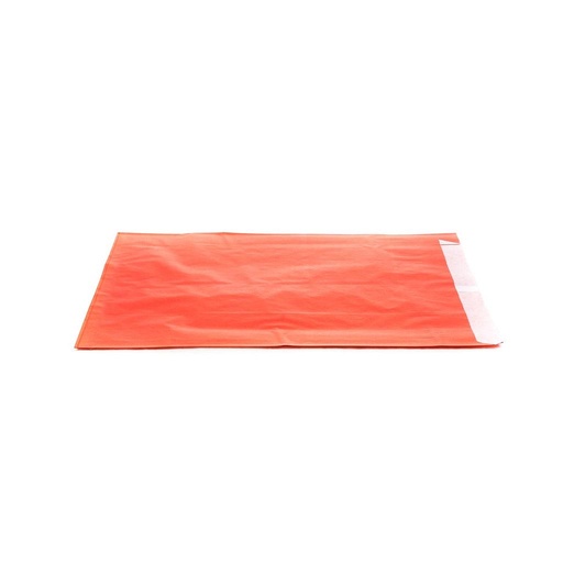 [010736] Red Cellulose Paper Envelope 18+4X29cm 50 units