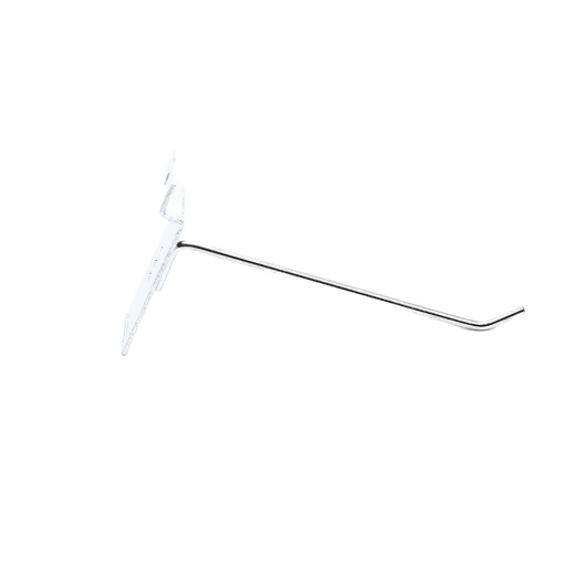 [001003] Gancio cromato per pannello a doghe, 4mm, 15cm, 200/scatola