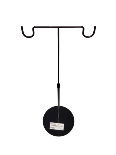 [0091064] Double Hook Symmetry Display Black 35.5 64cm(Height)x23cm(Width)x18cm(Base)