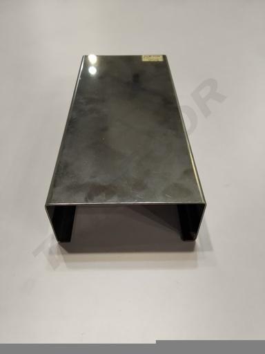 [007150] Expositor De Acero Inox De 3 Juegos 280X120X50Mm