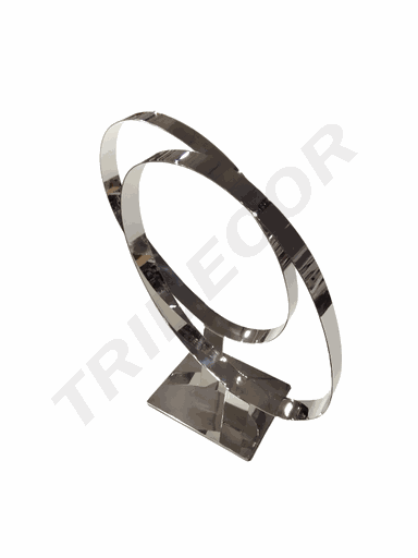 [009774] Steel Double Row Belt Display Stand