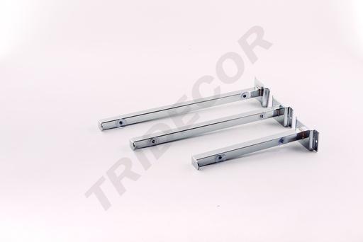 [002088] Rectangular Shelf/Glass Support for Slat Panel 20.5cm