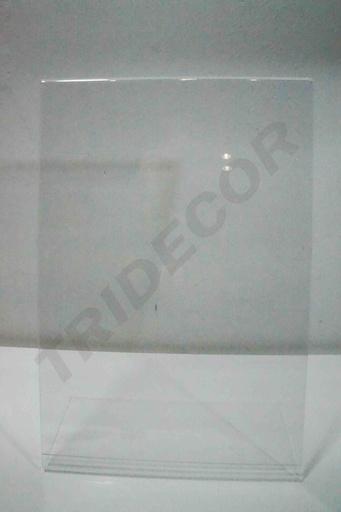 [007128] 透明亚克力价格牌Portaprecio Acrilico A4 Forma L 30X21.5X10.5cm 40/caja