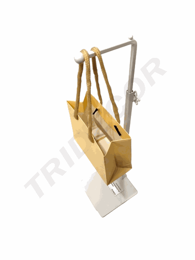 [0091059] Display simplu alb 38 69 cm (înălțime) x8,5 cm (lățime) x13X13 cm (bază)