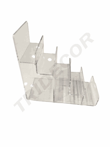 [007042] Acrylic Display Stand 5 Levels Transparent