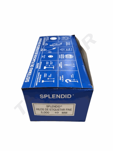 [014095] Splendid Fine Navetes 40mm 5000 unidades/caixa