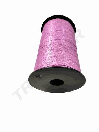 [8031653507754] Purple Gift Ribbon with Glitter 10X50m 68245 Col05