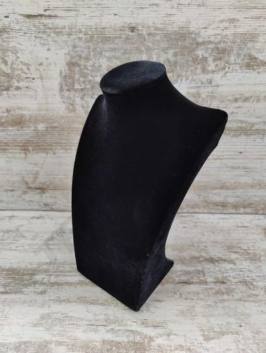 [009187] Peto Grande Terciopelo Negro 30x18x10cm