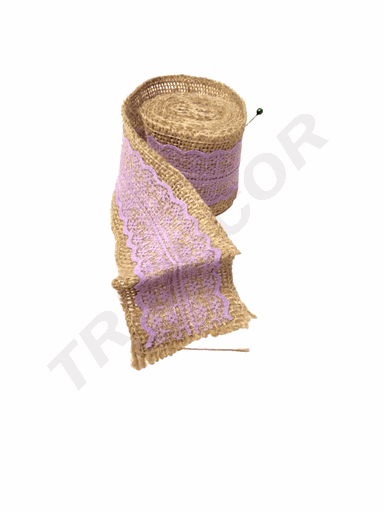 [009099] Linen Fabric Ribbon 5.7X200cm